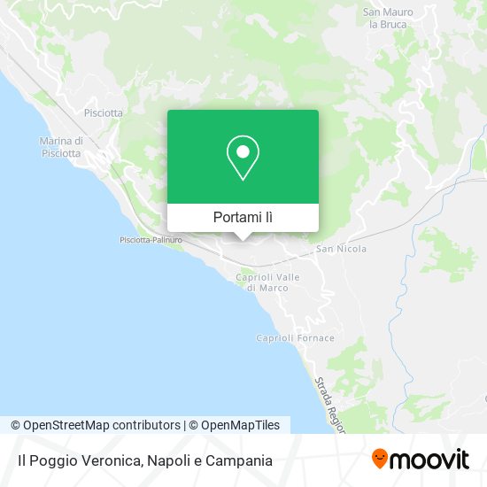 Mappa Il Poggio Veronica