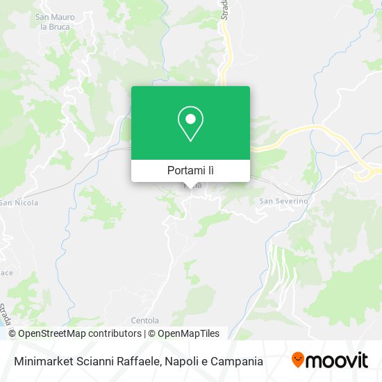 Mappa Minimarket Scianni Raffaele