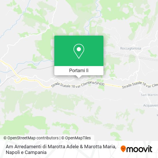 Mappa Am Arredamenti di Marotta Adele & Marotta Maria