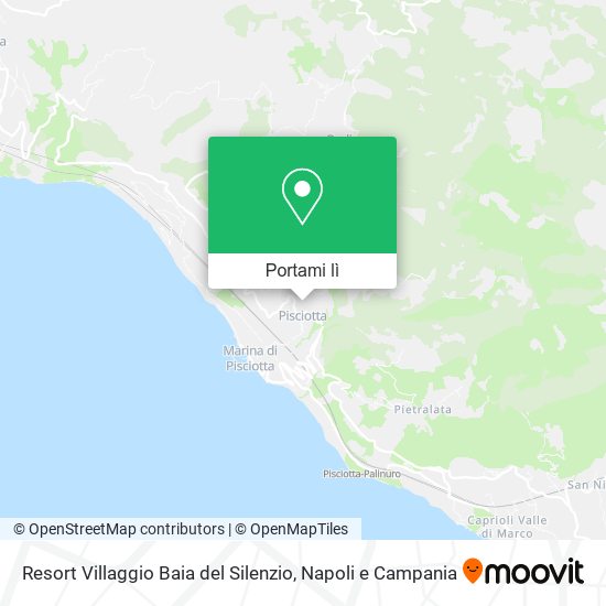 Mappa Resort Villaggio Baia del Silenzio