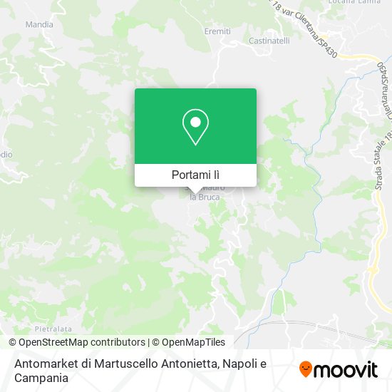 Mappa Antomarket di Martuscello Antonietta