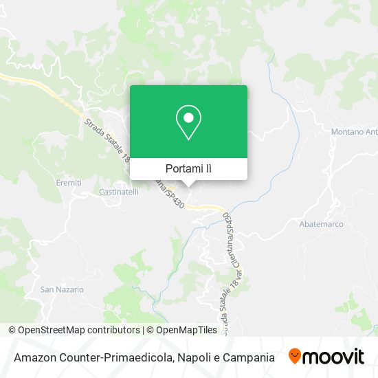 Mappa Amazon Counter-Primaedicola