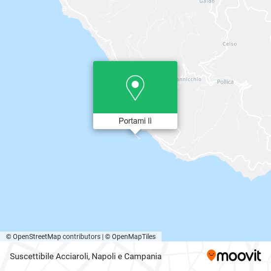 Mappa Suscettibile Acciaroli