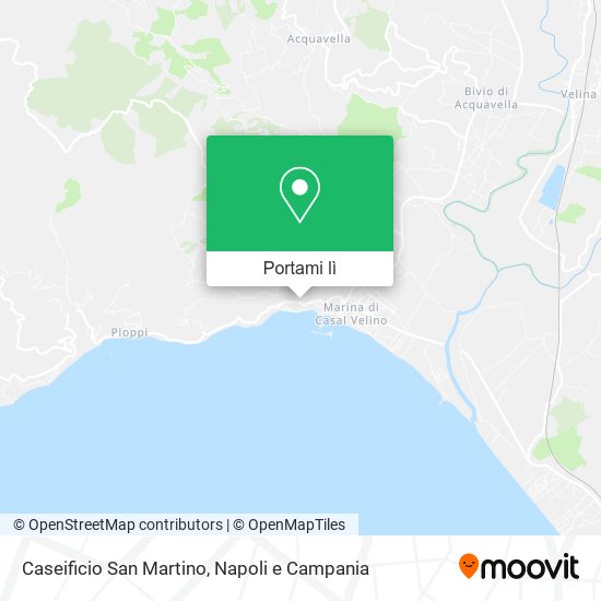 Mappa Caseificio San Martino