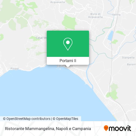 Mappa Ristorante Mammangelina