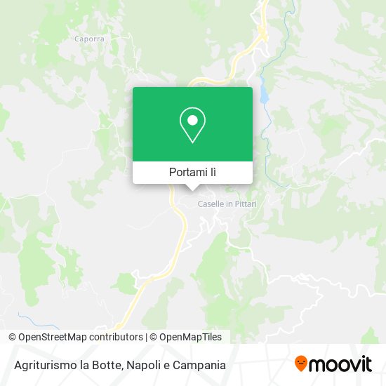 Mappa Agriturismo la Botte