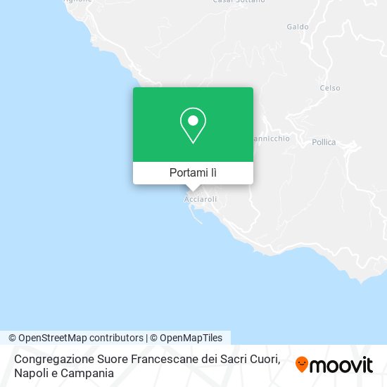 Mappa Congregazione Suore Francescane dei Sacri Cuori