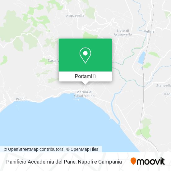 Mappa Panificio Accademia del Pane