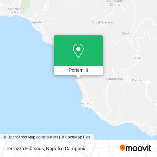 Mappa Terrazza Hibiscus