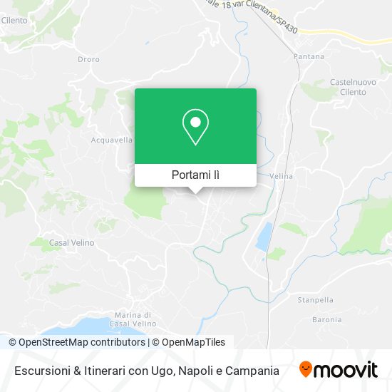 Mappa Escursioni & Itinerari con Ugo