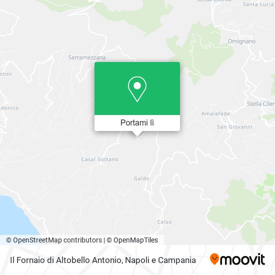 Mappa Il Fornaio di Altobello Antonio