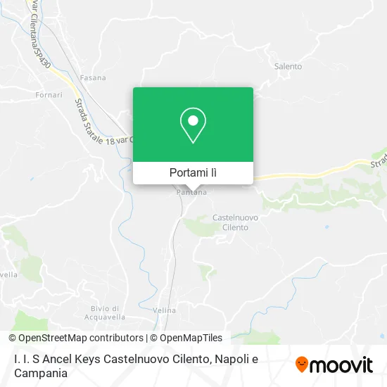 Mappa I. I. S Ancel Keys Castelnuovo Cilento