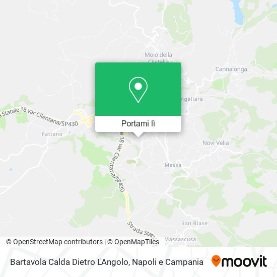 Mappa Bartavola Calda Dietro L'Angolo