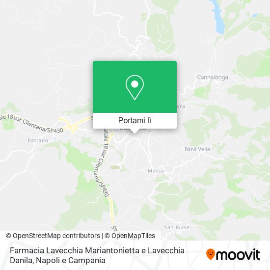 Mappa Farmacia Lavecchia Mariantonietta e Lavecchia Danila