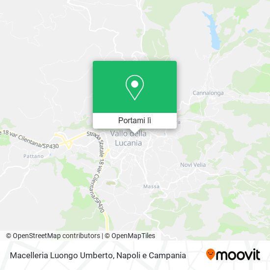 Mappa Macelleria Luongo Umberto