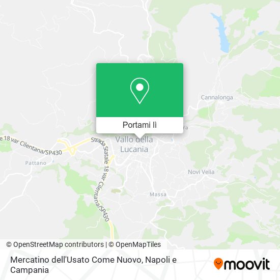Mappa Mercatino dell'Usato Come Nuovo