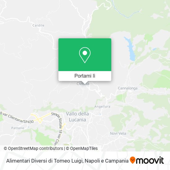 Mappa Alimentari Diversi di Tomeo Luigi