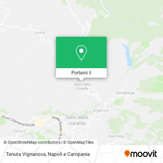 Mappa Tenuta Vignanova