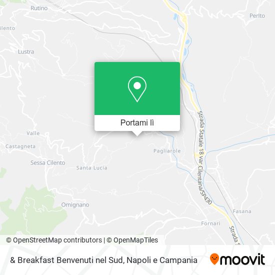 Mappa & Breakfast Benvenuti nel Sud