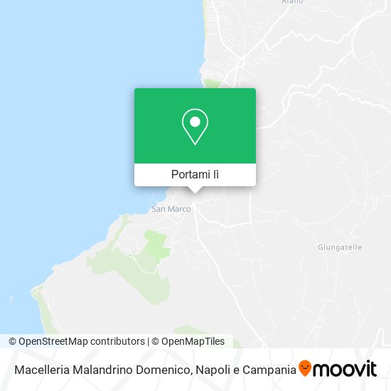 Mappa Macelleria Malandrino Domenico