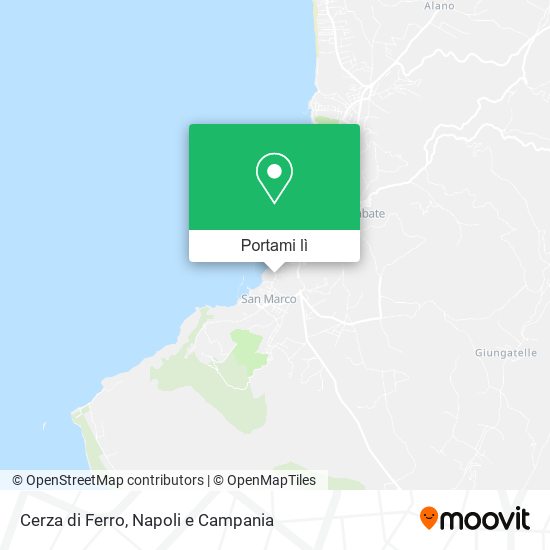 Mappa Cerza di Ferro