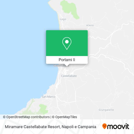 Mappa Miramare Castellabate Resort