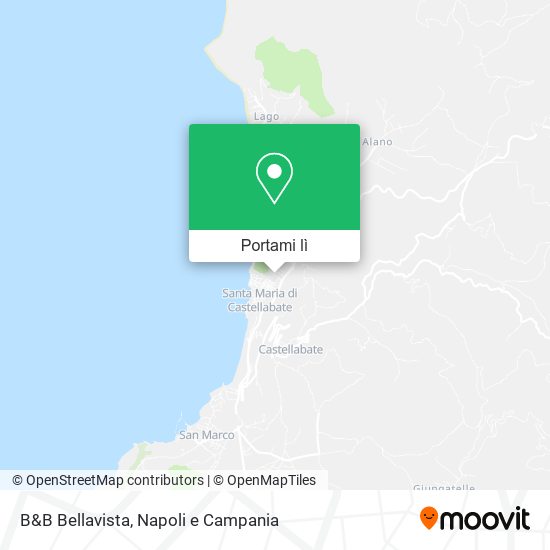 Mappa B&B Bellavista