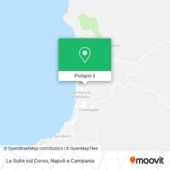 Mappa La Suite sul Corso