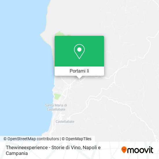 Mappa Thewineexperience - Storie di Vino