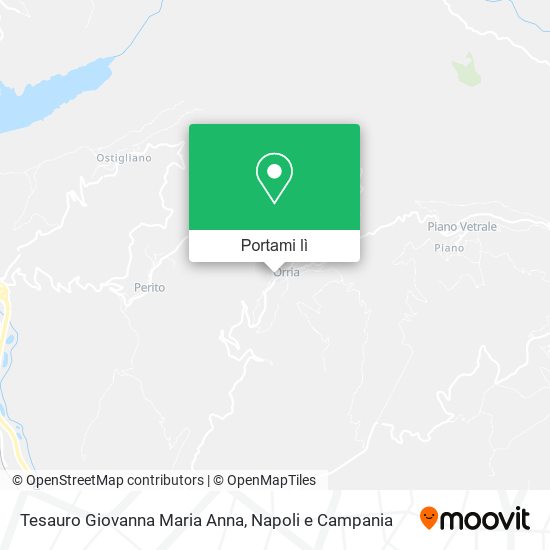 Mappa Tesauro Giovanna Maria Anna
