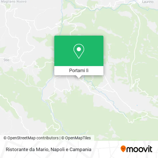 Mappa Ristorante da Mario