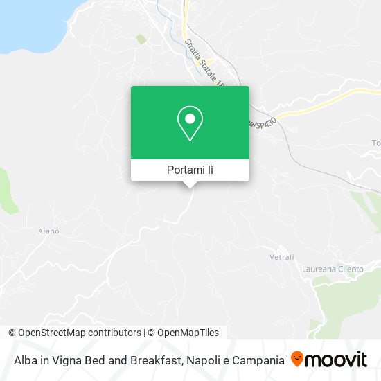 Mappa Alba in Vigna Bed and Breakfast