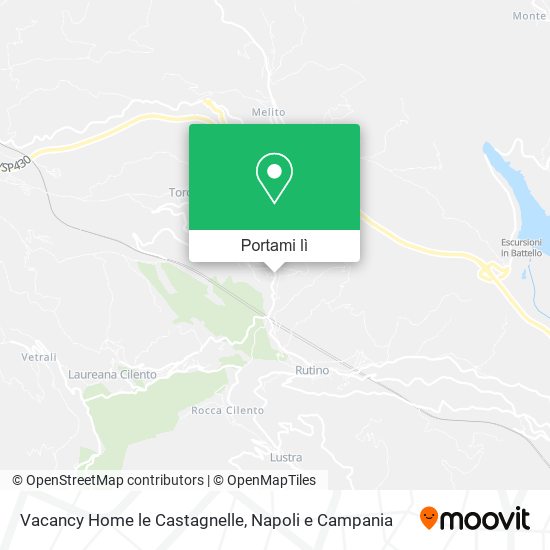 Mappa Vacancy Home le Castagnelle