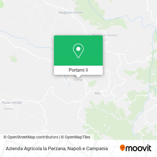 Mappa Azienda Agricola la Perzana