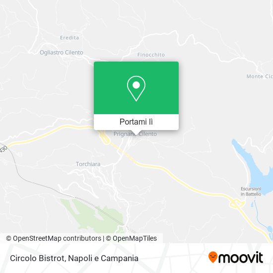 Mappa Circolo Bistrot