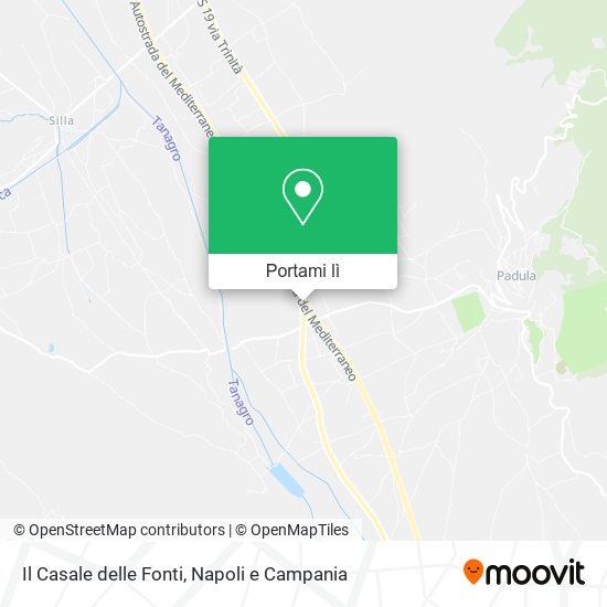 Mappa Il Casale delle Fonti