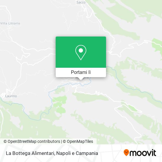 Mappa La Bottega Alimentari