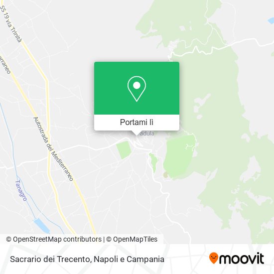 Mappa Sacrario dei Trecento
