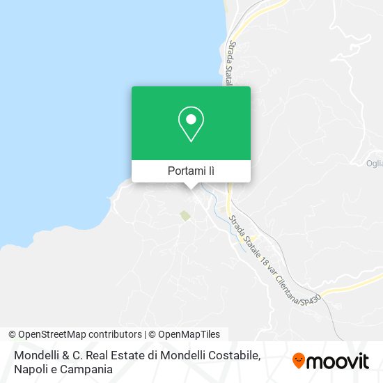 Mappa Mondelli & C. Real Estate di Mondelli Costabile