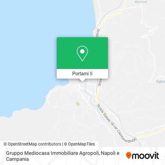 Mappa Gruppo Mediocasa Immobiliare Agropoli