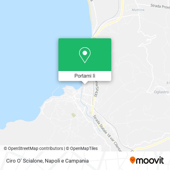 Mappa Ciro O' Scialone