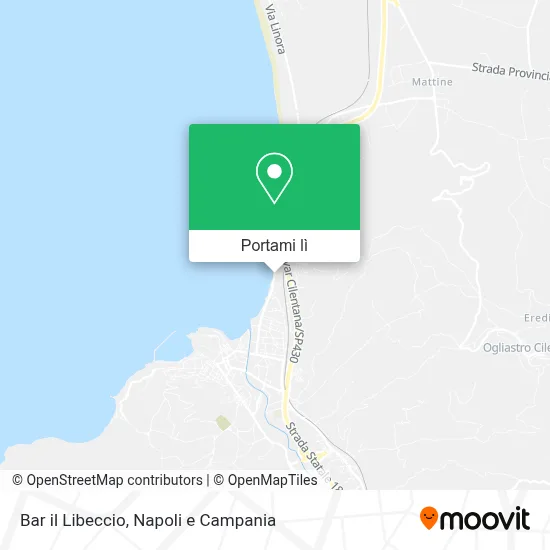 Mappa Bar il Libeccio