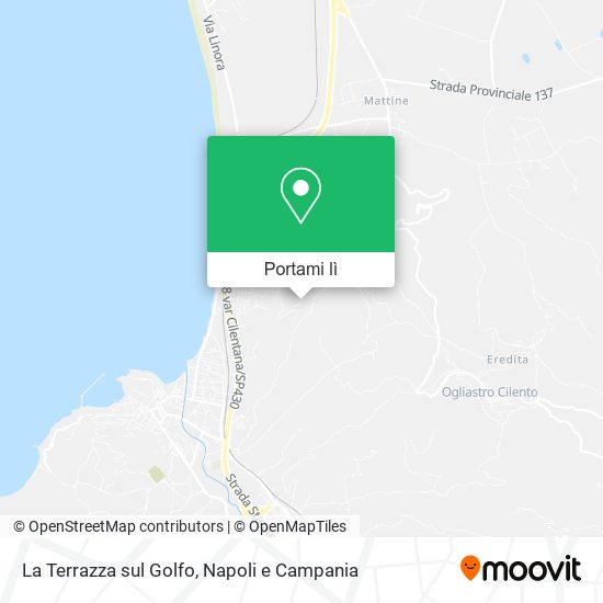 Mappa La Terrazza sul Golfo