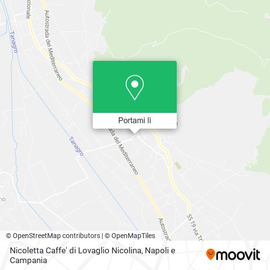 Mappa Nicoletta Caffe' di Lovaglio Nicolina