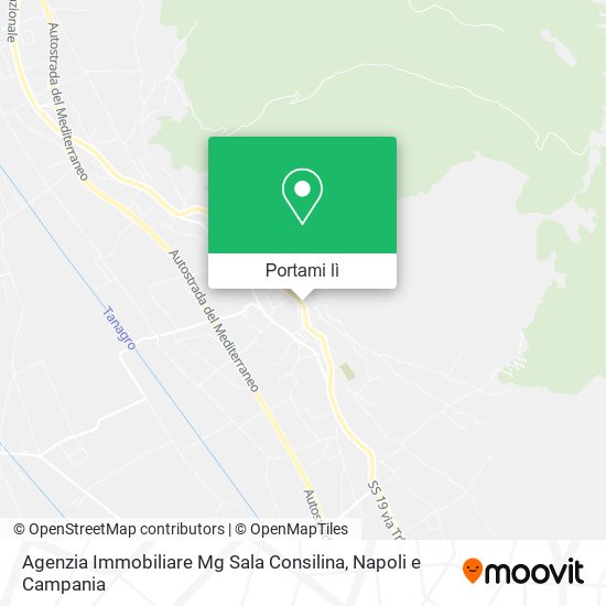 Mappa Agenzia Immobiliare Mg Sala Consilina