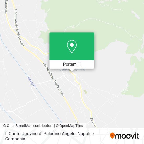 Mappa Il Conte Ugovino di Paladino Angelo
