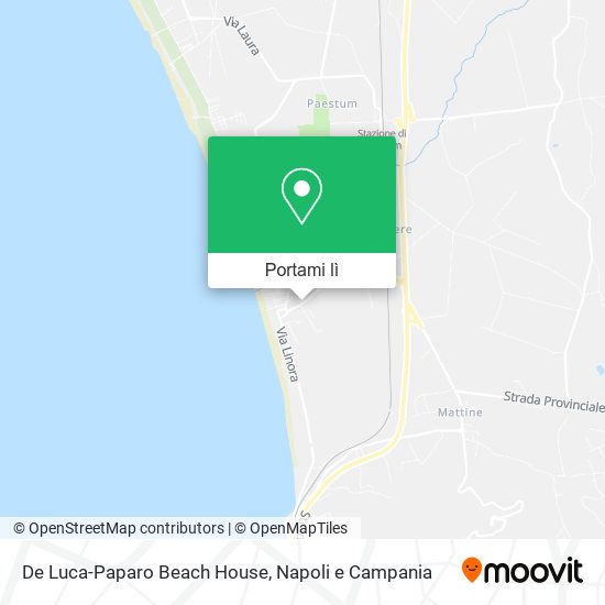 Mappa De Luca-Paparo Beach House