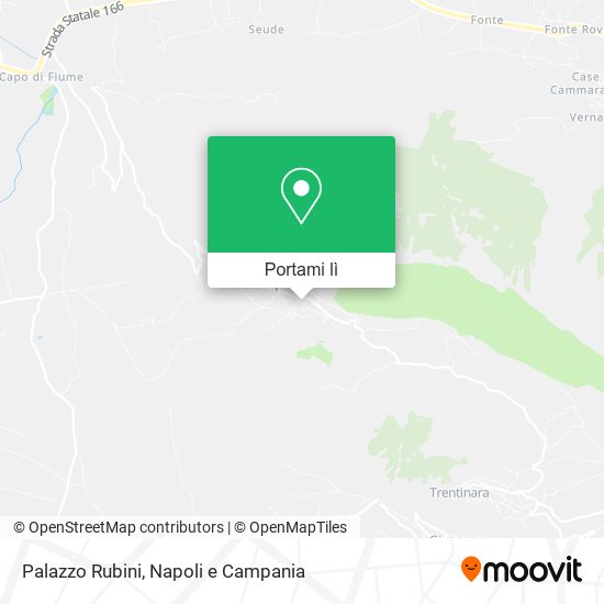 Mappa Palazzo Rubini