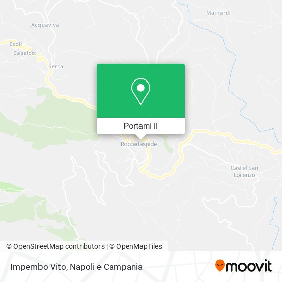 Mappa Impembo Vito