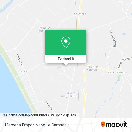 Mappa Merceria Empor